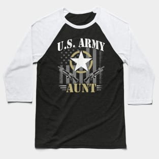 Proud Army Aunt Baseball T-Shirt